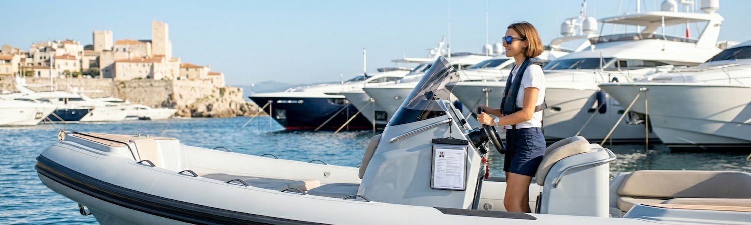 First Yacht Job - Woman on Tender